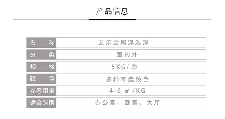 浮雕金屬漆